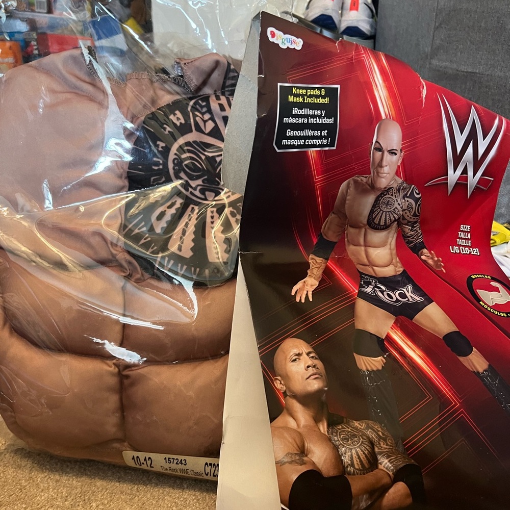 The Rock costume for kids